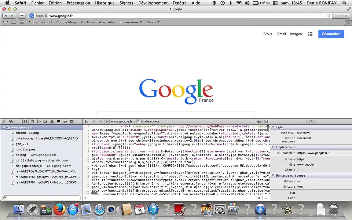 TuTO comment afficher le code source d'une page sur mac et pc !!!