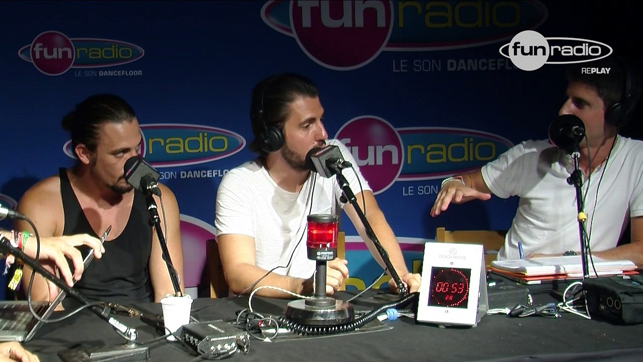 Dimitri Vegas & Like Mike en interview à l'Electrobeach Music Festival pour Fun Radio
