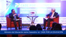 Ministro Jaime Saavedra en CADE POR LA EDUCACIÓN 2014