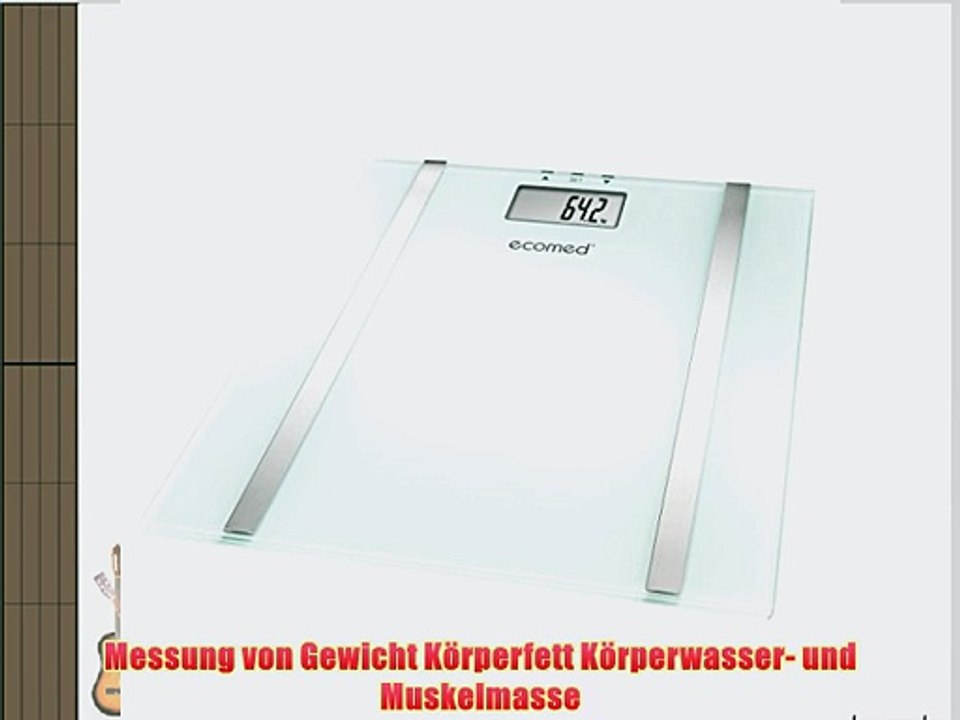 Ecomed by Medisana BS-70E Ecomed K?rperanalysewaage