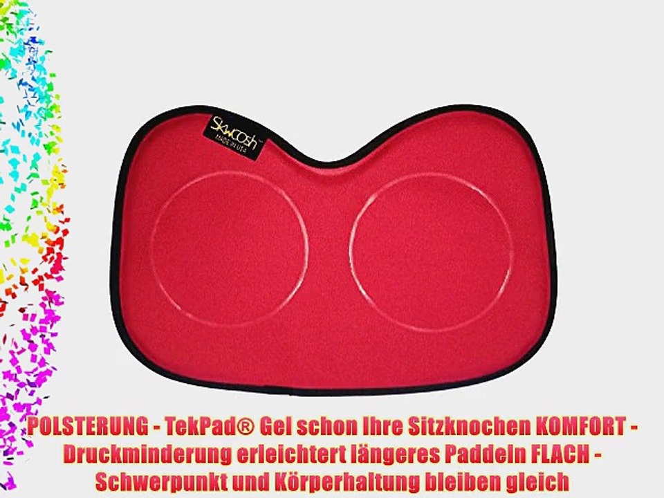 Skwoosh Master Ruder Sitzkissen (rot)