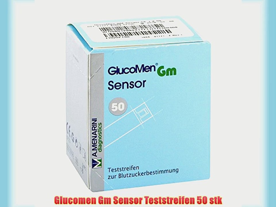 Glucomen Gm Sensor Teststreifen 50 stk