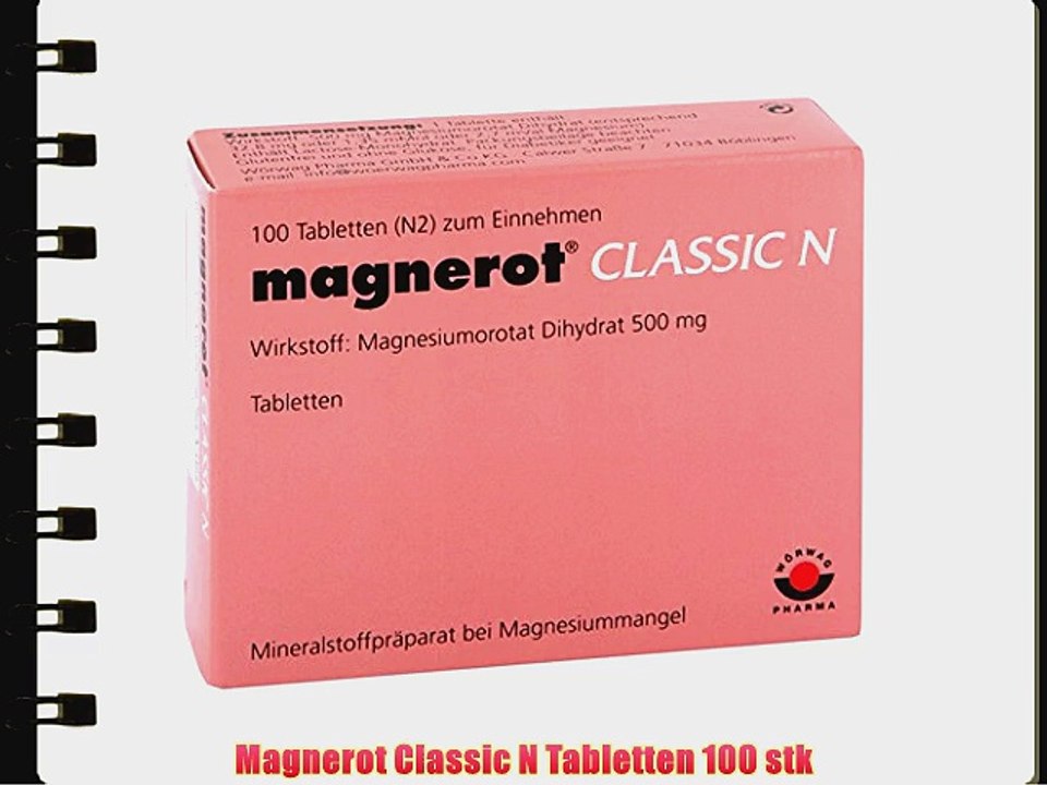 Magnerot Classic N Tabletten 100 stk