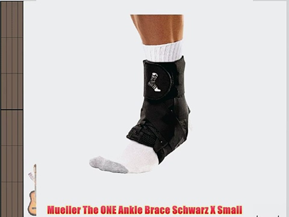 Mueller The ONE Ankle Brace Schwarz X Small