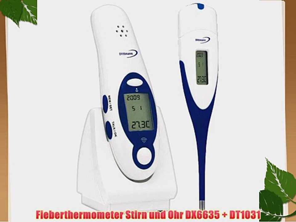 Fieberthermometer stirn und ohr dx6635   dt1031