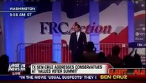 Ted Cruz Heckled During Speech, Calls Protesters 'Obama's Paid Political Operatives Oct 11 2013