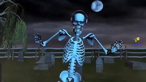 Finger Family Children Nursery Rhymes Skeleton Cartoons | Finger Family Rhymes for Children