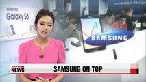 Samsung maintains top position in global smartphone market in Q2