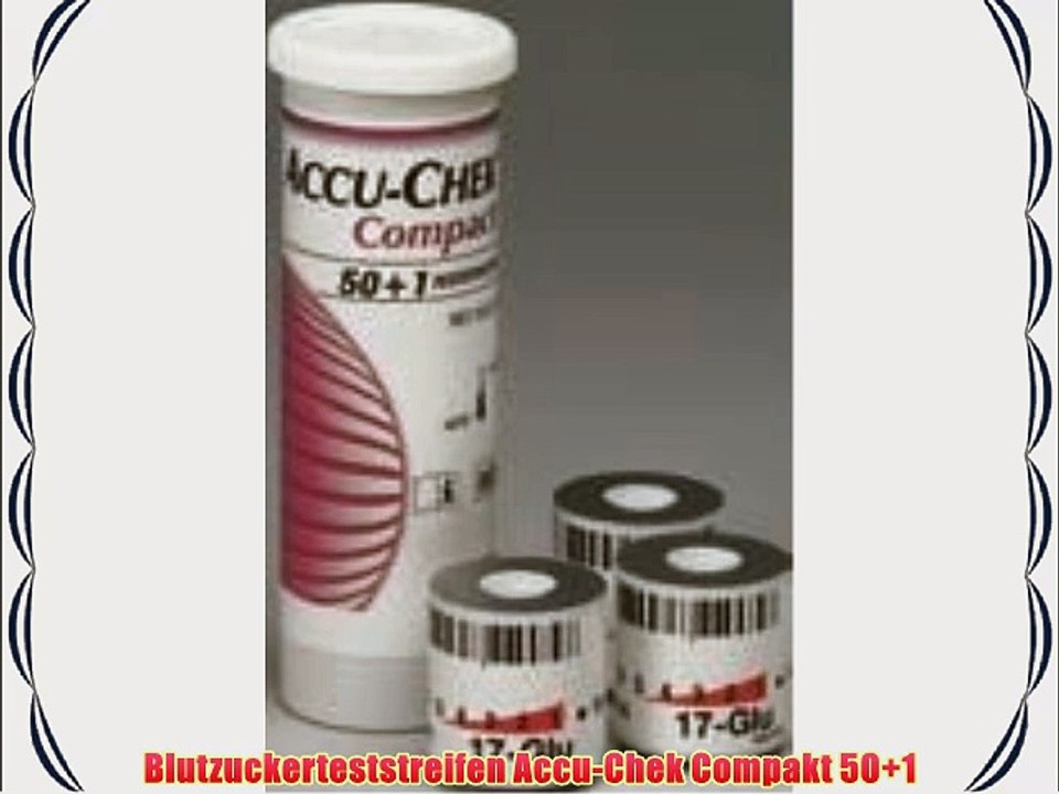 Blutzuckerteststreifen Accu-Chek Compakt 50 1