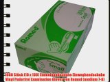 1000 St?ck (10 x 100) Einmalhandschuhe Einweghandschuhe Vinyl Puderfrei Examination Gloves