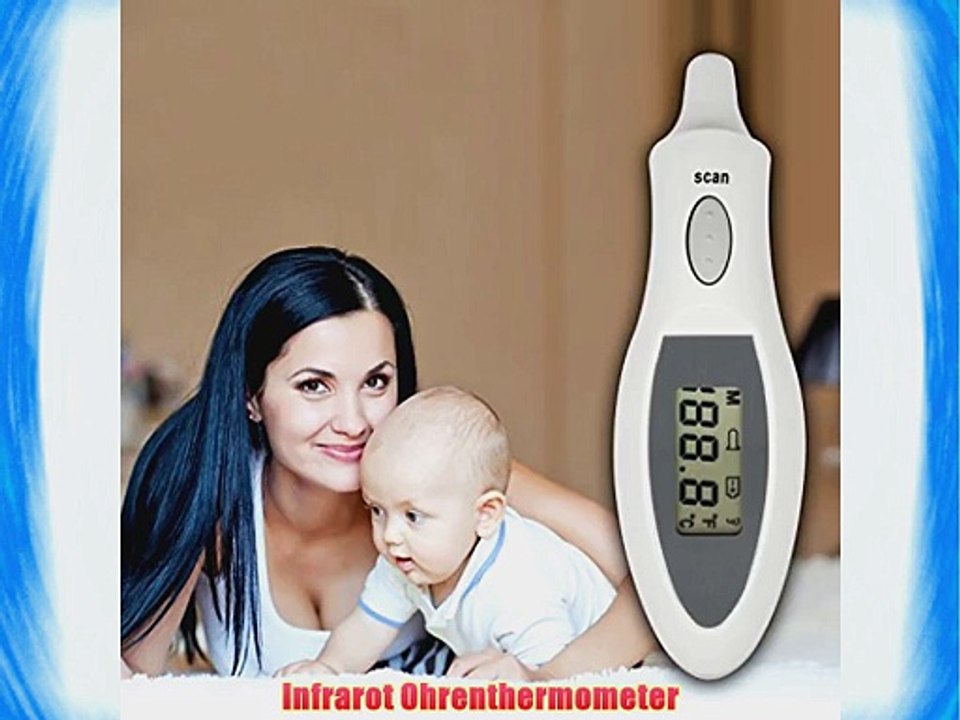 Incutex Infrarot Ohrthermometer Fieberthermometer Infrarot Ohren Thermometer Temperaturmesser
