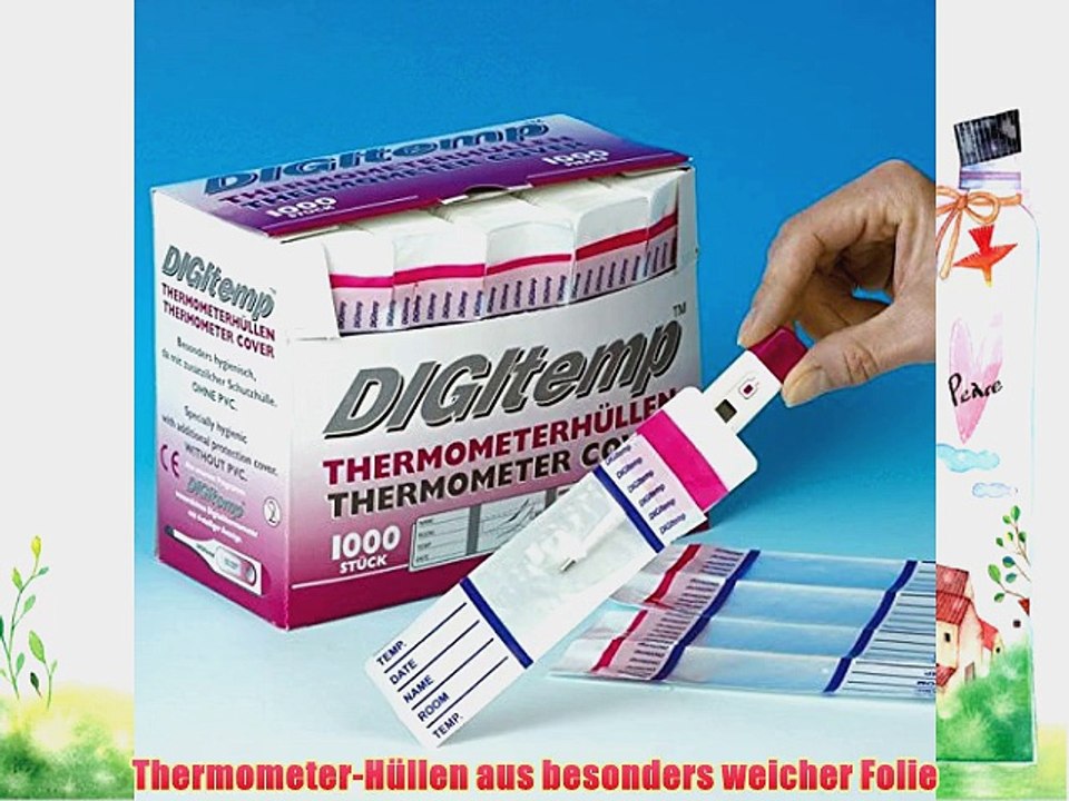 Thermometer-H?llen aus besonders weicher Folie - 1.000 St?ck