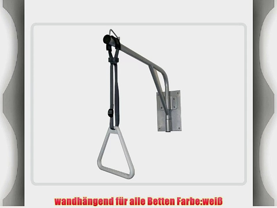 Bettaufrichter Bettgalgen Aufstehhilfe wandh?ngend zur Wandbefestigung