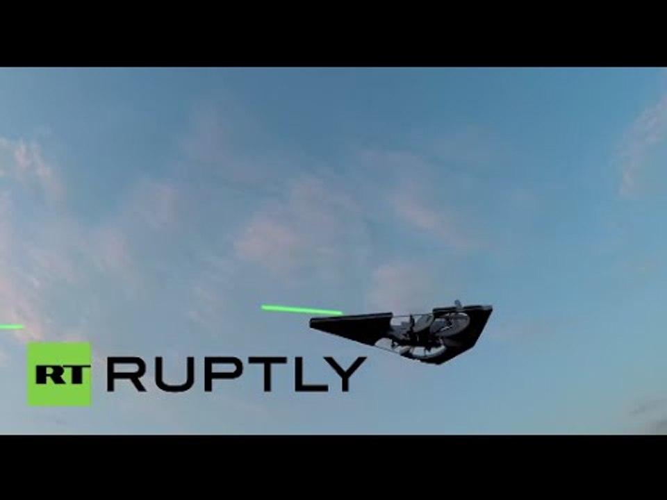 Star Wars fan builds Imperial Star Destroyer drone that shoots laser