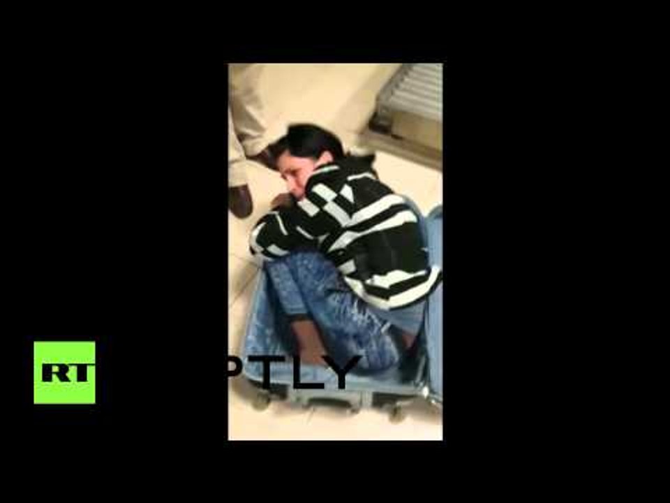 Open and shut case. Georgian caught smuggling woman into Turkey... in a suitcase.