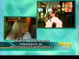 Programa Hoy, entrevista a Willy Sousa por Andrea Legarreta y Raúl Araiza.