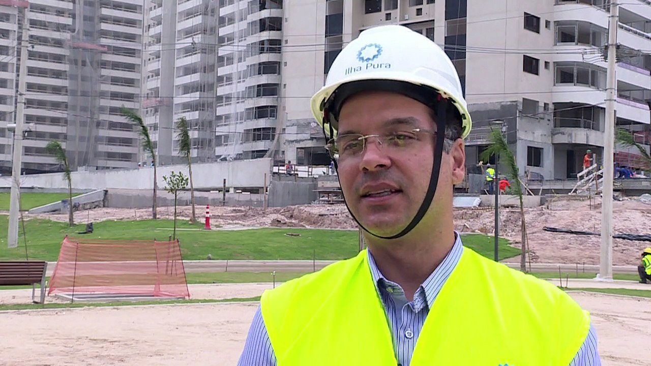 Rio 2016 Olympic village nears completion