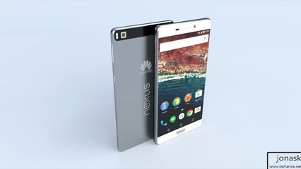 Huawei Nexus 6 : concept avec un design proche du P8