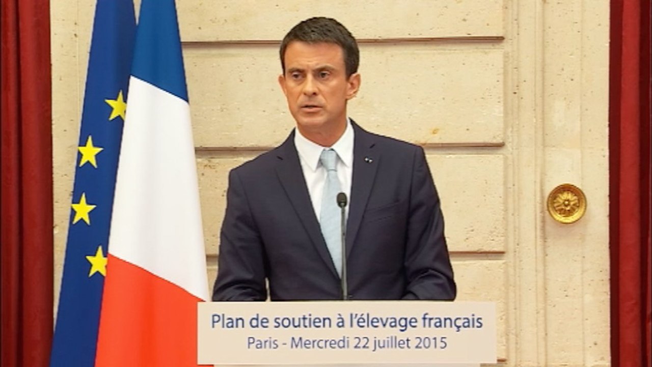 "L’effort, le travail, le fruit de son travail, la dignité, c’est cela le monde paysan. Chacun doit pouvoir vivre dignement de son travail."
