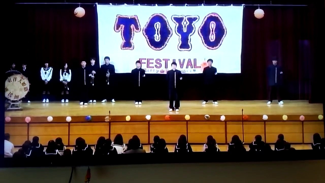 2014 東洋大姫路　文化祭　最後の応援歌