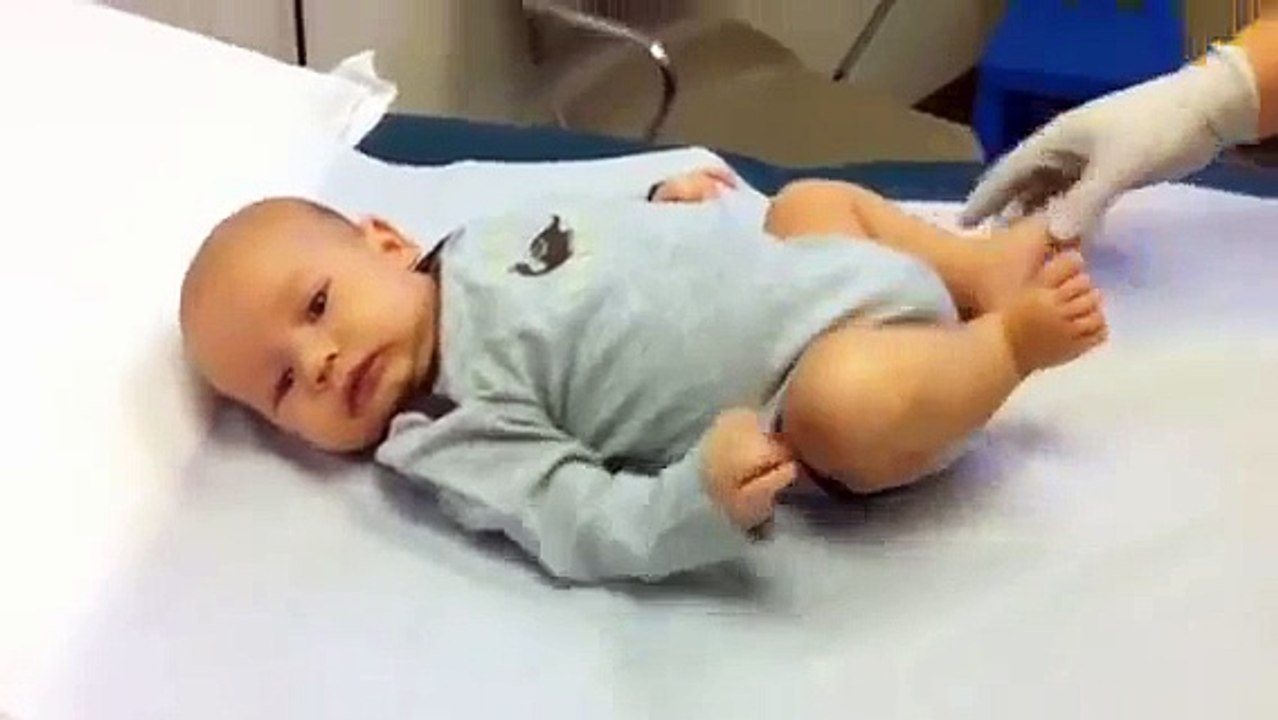 Baby's first round of shots! video Dailymotion
