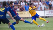 L'Escala-Barça B: Victoria en el primer amistoso de pretemporada (0-3)