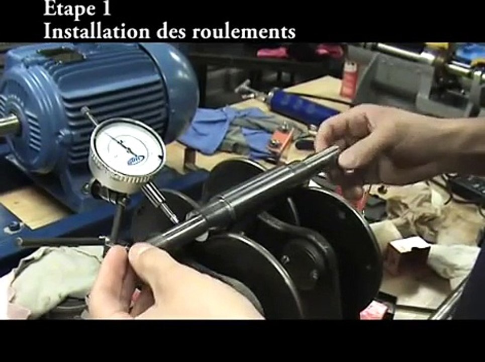Mécanique industrielle- Inspection d'une pompe non-volumétrique (centrifuge)