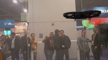 Parrot AR Drone Demo @ 2010 CES (Flying Robot)