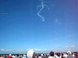 ブルーインパルス！星型飛行機雲！航空ショー2008千歳