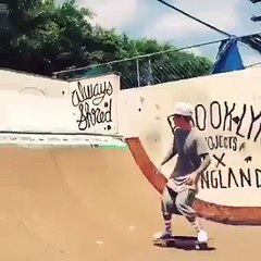 Justin Bieber skating 2015