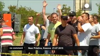 Police prepare to cope with possible terrorist attack in Kosovo