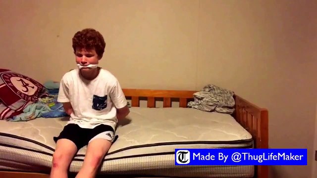 Kid\Thug survives gunshot to neck (Edit) Funny