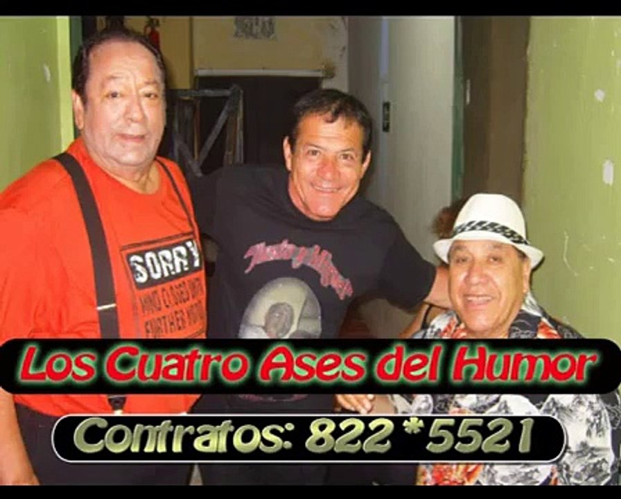 miguel barraza, casareto ,melcochita, quinteros ,los  4 ases  del humor