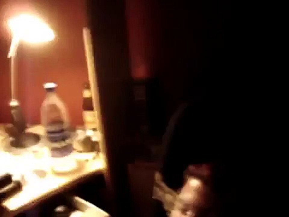 ducky: face taped to a chair