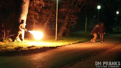 Flamethrower Psycho Scare Prank
