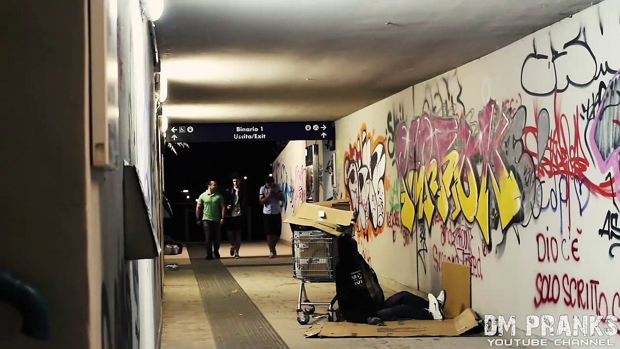 Telekinetic Priest Attack Scare Prank!