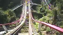 Thunderbolt Wooden Roller Coaster Front Seat POV Onride Kennywood PA