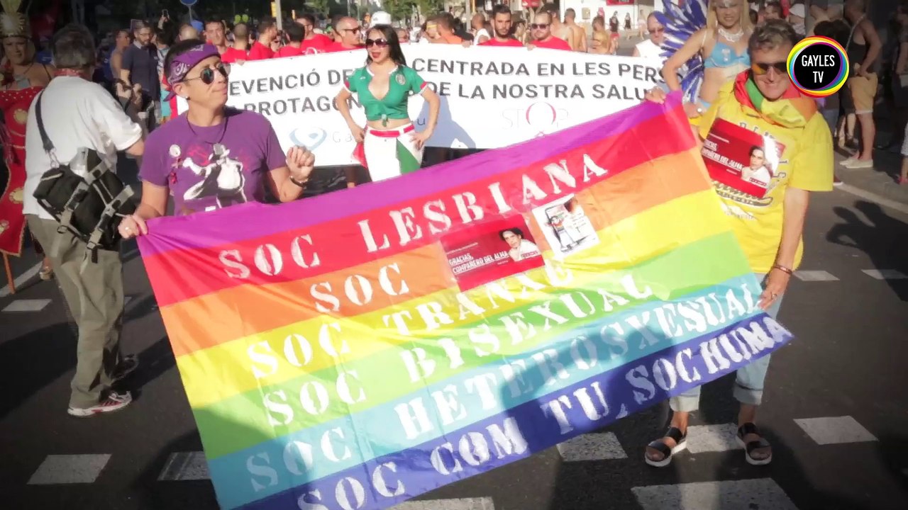 PRIDE 2015, Barcelona sobre el arco iris