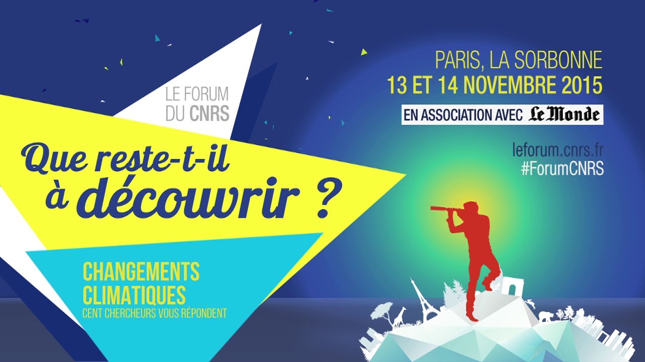 Le Forum du CNRS 2015 (teaser)