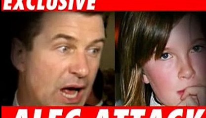 Alec Baldwin to daughter - "thoughtless little pig"...