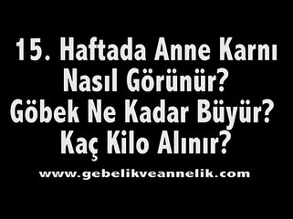 Hamileliğin 15. Haftası Anne Adayı