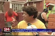 Cercado de Lima: incendio en quinta de Barrios Altos deja seis familias en la calle