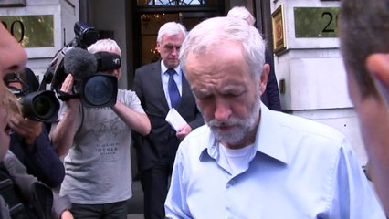 Corbyn says Blair's remarks are "very unfortunate"