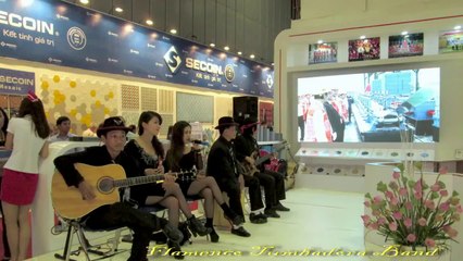Ban nhạc Flamenco Tumbadora Biểu diễn Hội Chợ Triển Lãm Việt Built 2015