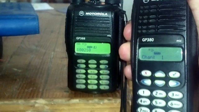 MOTOROLA MOBILE RADIO GM360 & GP380 & GP388