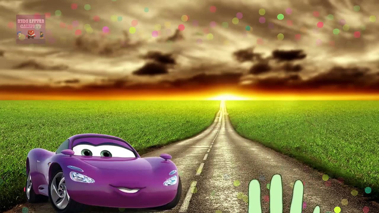 Disney Pixar Cars | Finger Family Song (Nursery Rhyme) For Children and Babies |