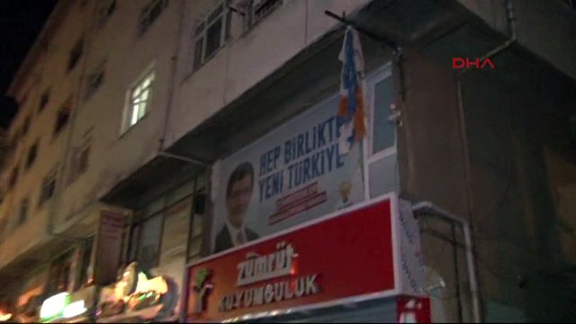 AKP binasına silahlı saldırı!
