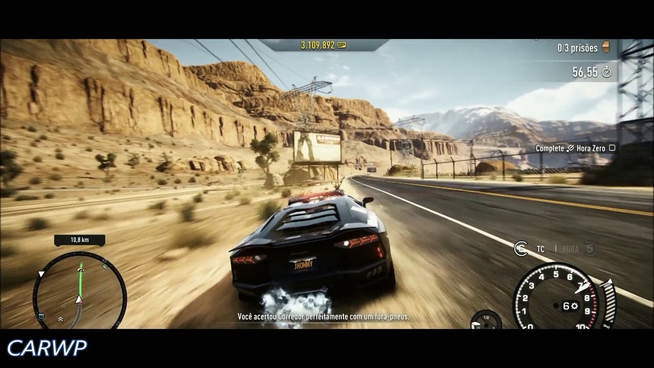 60 FPS Need For Speed Rivals Português-Lamborghini Aventador LP700-4 SV 2014 Policial