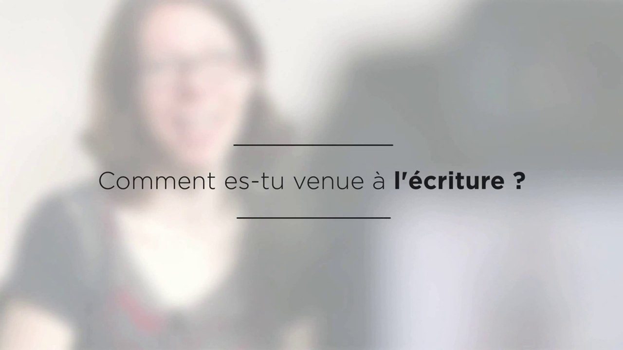 "Comment es tu venue à l'écriture ?" Question à Clélie Avit, lauréate 2015 du Prix Nouveau Talent :