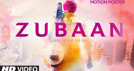 Zubaan Motion Poster - TEASER Trailer 2015